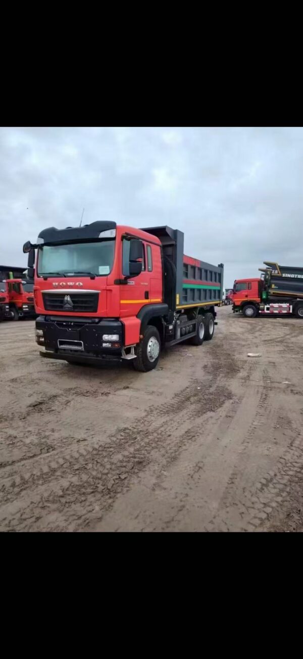 Left-hand drive Euro II HOWO dump truck - 图片 2